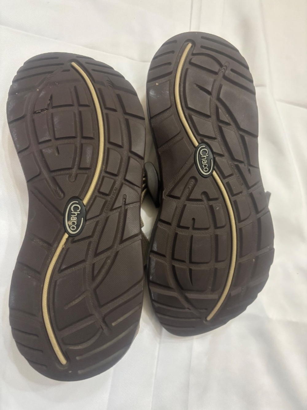 Chaco ZCloud X2 Brown/Tan Size 7 Beach Poolside Vacation Resort Comfortable - Picture 3 of 6
